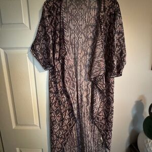 REduced! LaLuRoe Duster, Size small, Like New!